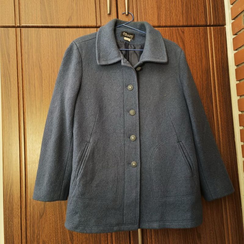 Slate blue coat!