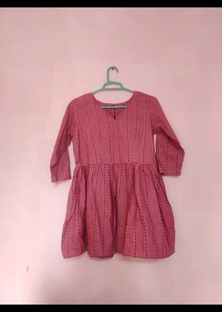 Pink Short Kurti 💗