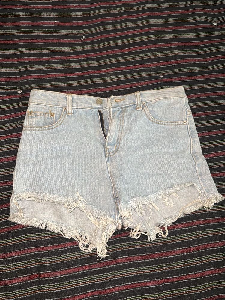 Denim Cutoff Shorts