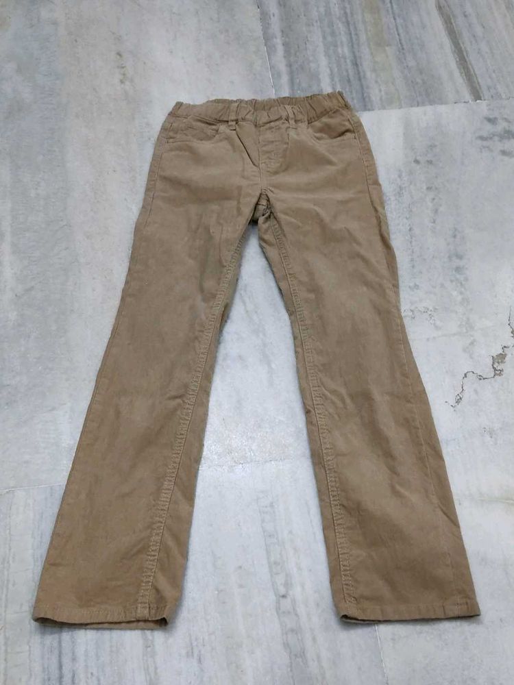Boys Uniqlo Velvet Pant