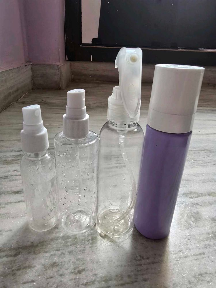 Empty Bottles Spray