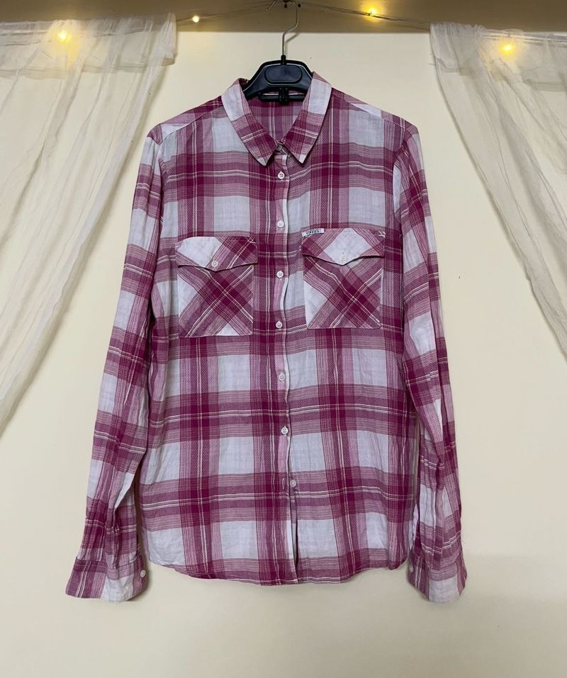 Plaid Button-Down