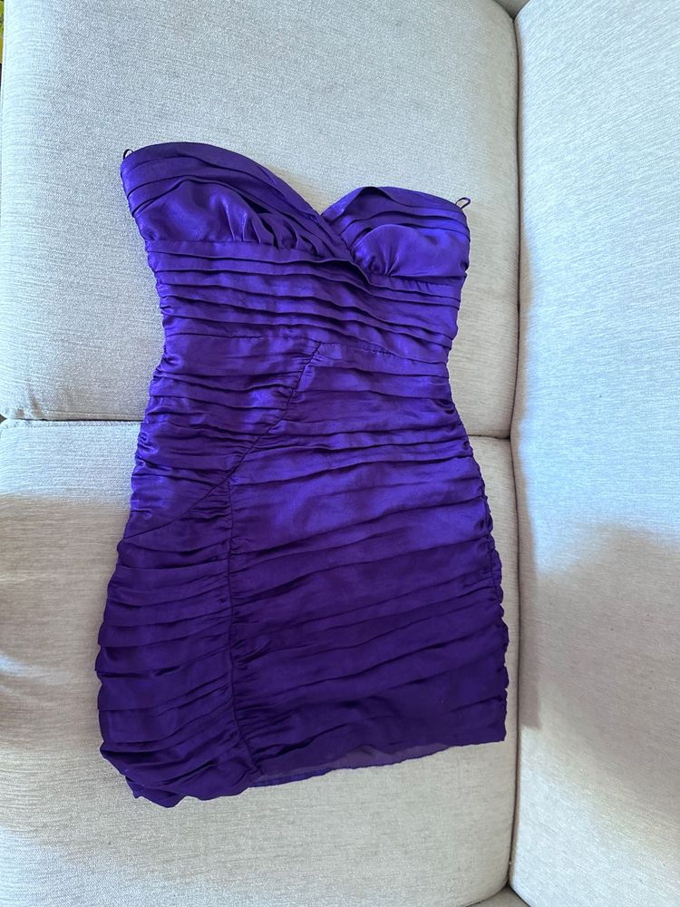 ZARA SATIN TUBE DRESS