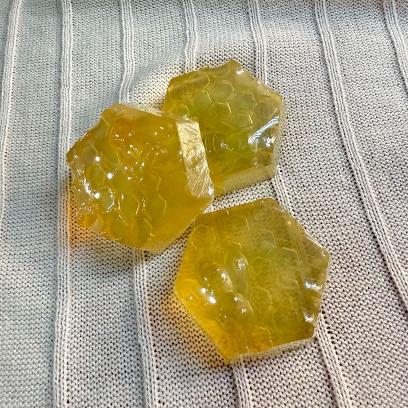Honey Soap Handmade Natural Set of 3