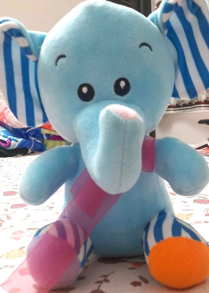Kids Elephant Toys Set Soft Toy Plushie