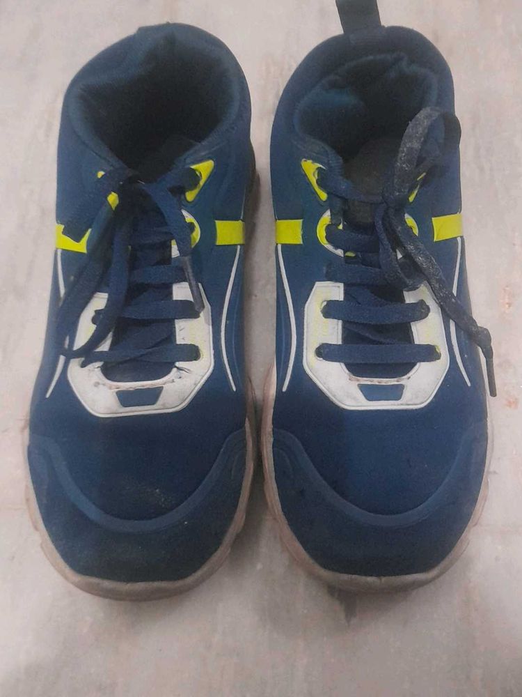 Blue &amp; Yellow Athletic Shoes
