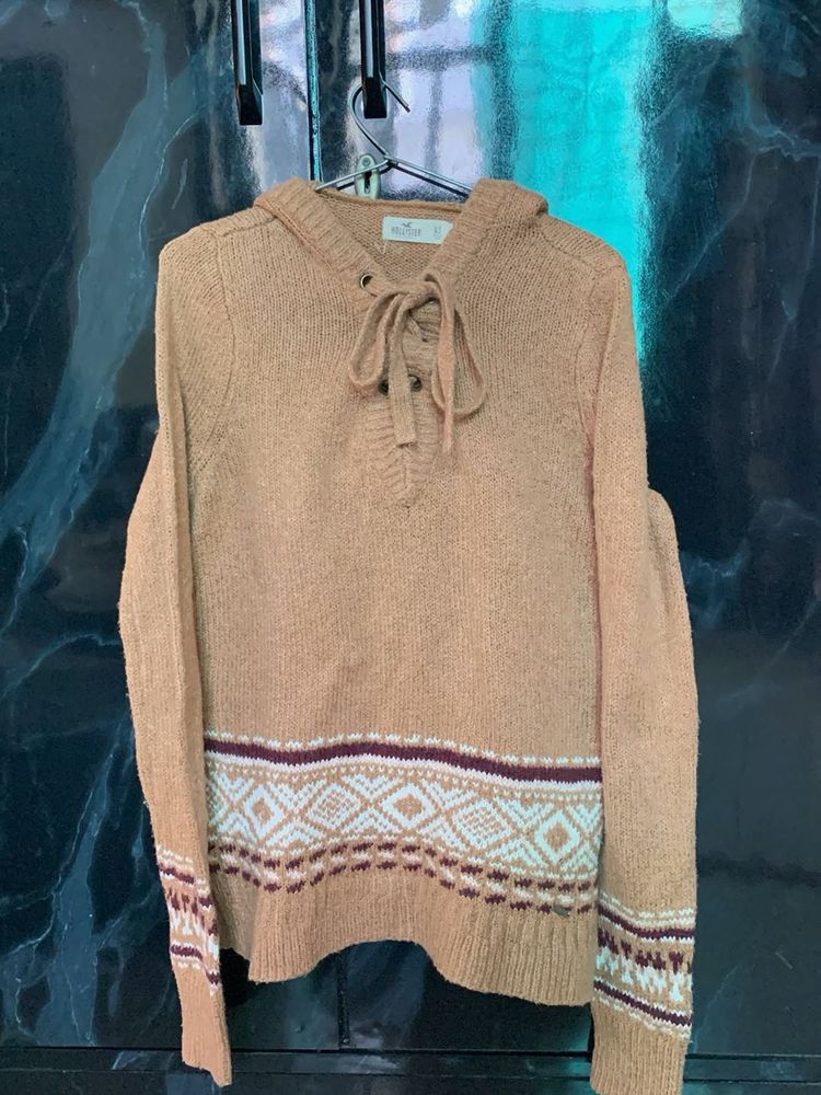 Hollister Knit Hoodie