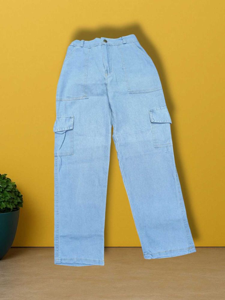 D@45 Size-28 Cargo Jeans