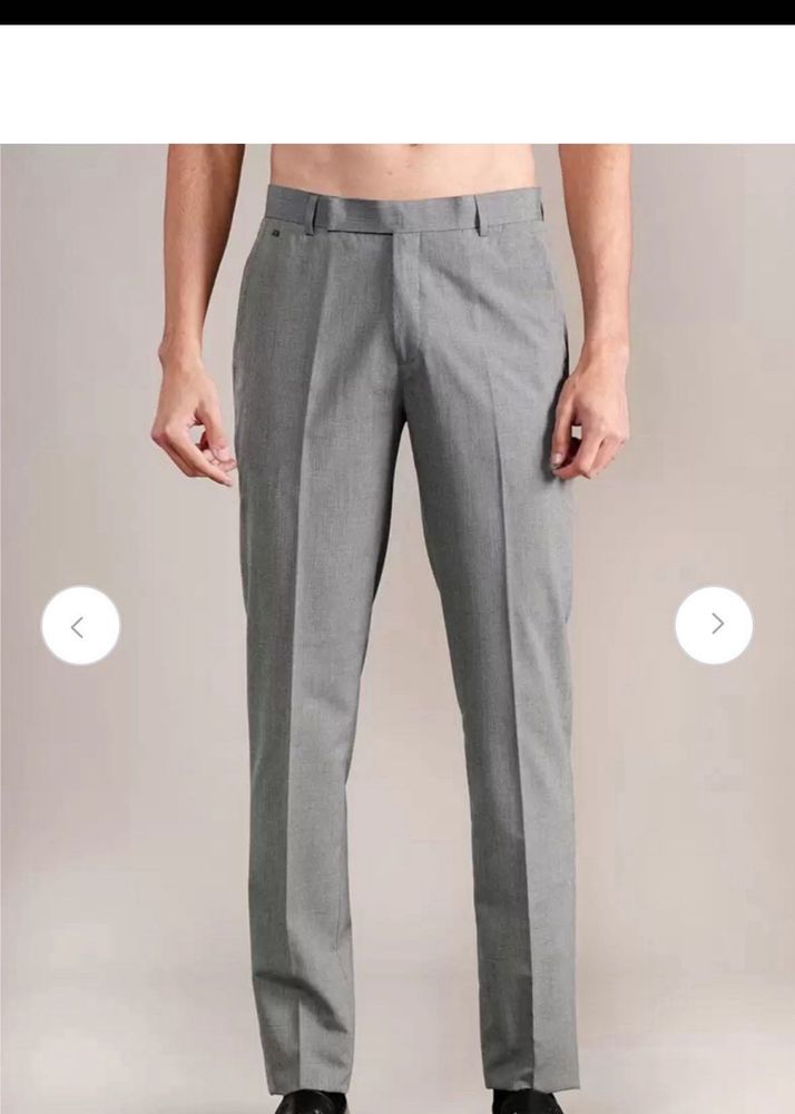 cantabil  grey formal pants