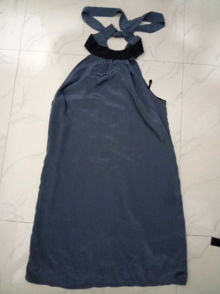 Elegant Halter Neck Dress