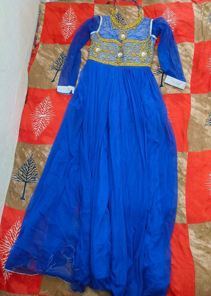 Party Wear Gown With Dupatta
