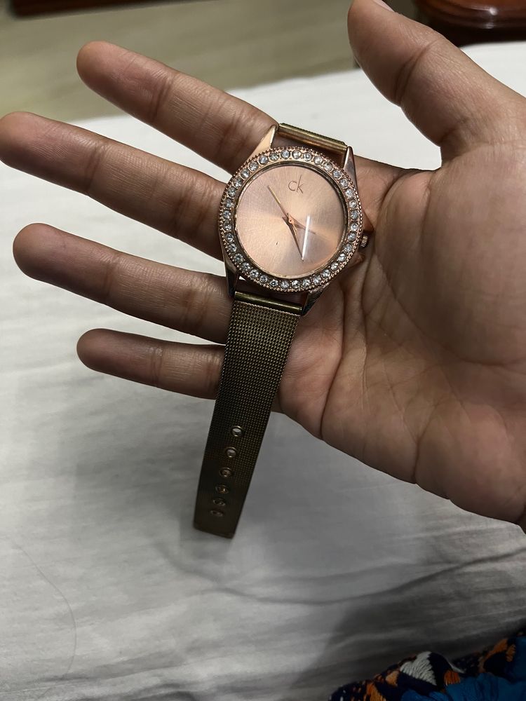 Ck Rosegold Watch