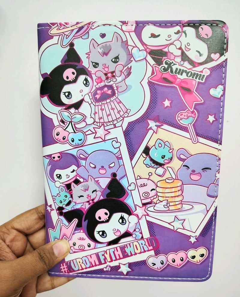 Kuromi A5 PU Diary (Ruled Pages)