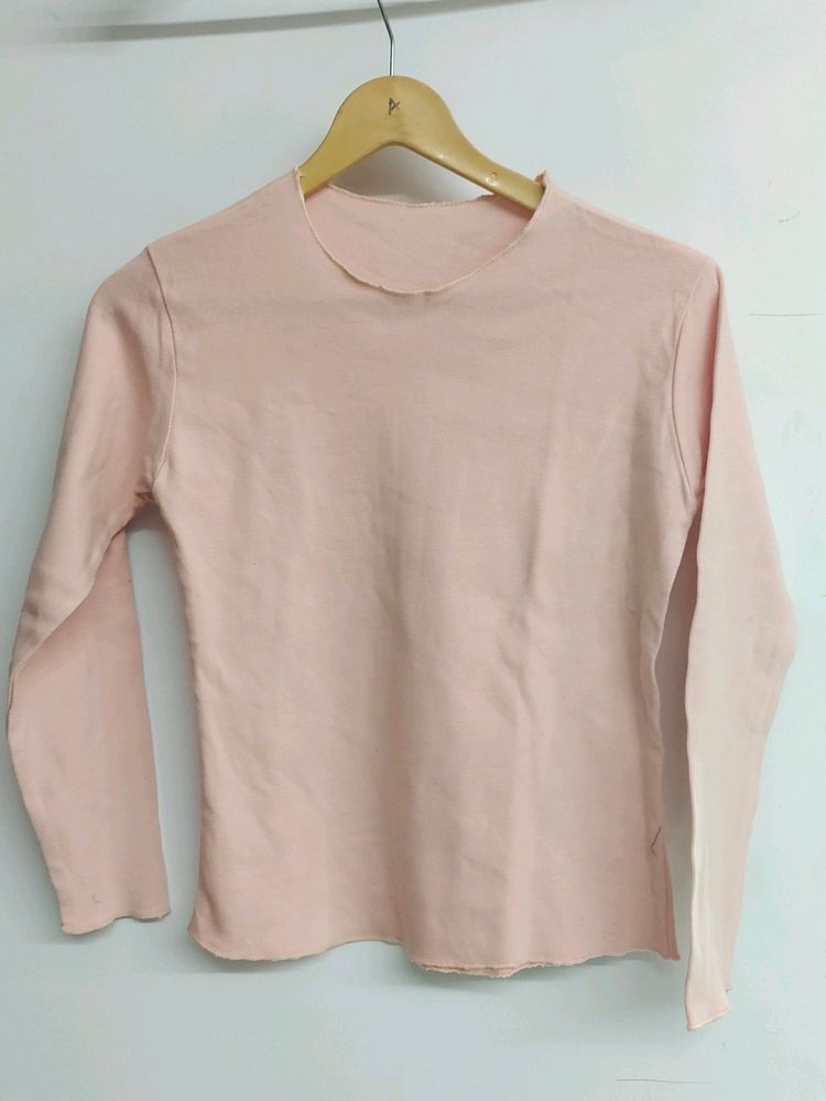 Full Sleeves Stretchable Tee For Girls