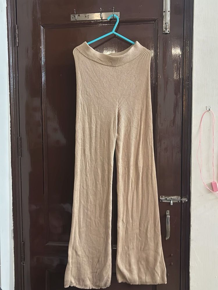Wide Leg Knit Pants