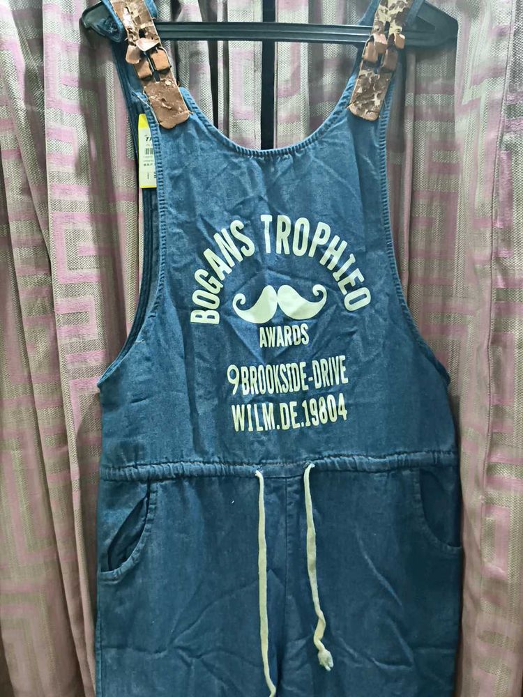 Denim Overalls - Unique Design