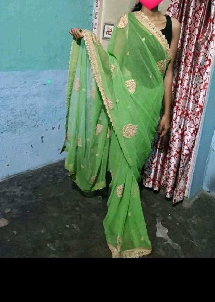 Totally New Wedding Wear Saree With Blouse