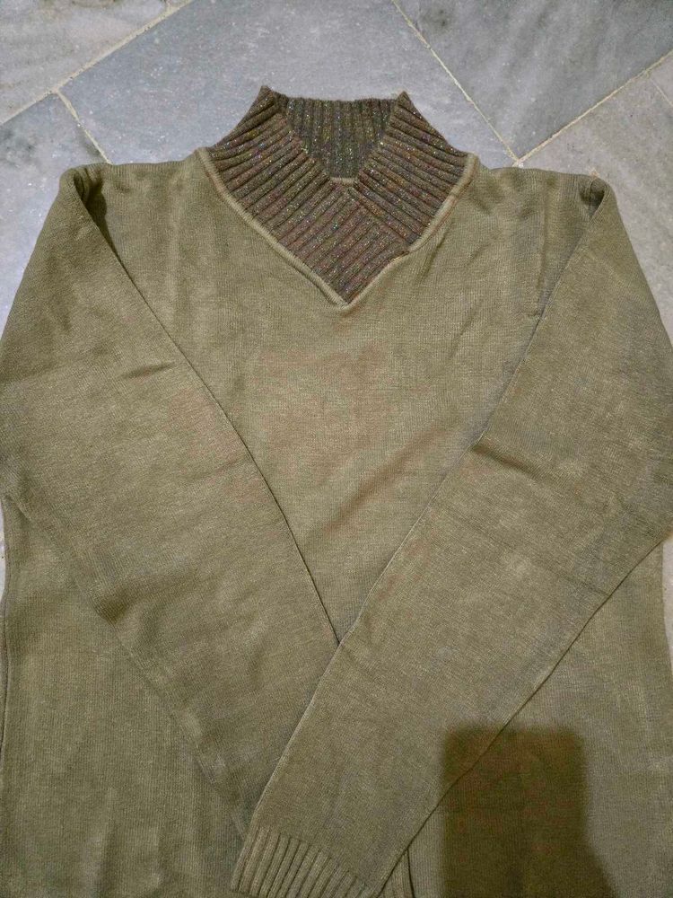 Vintage Mock Neck Sweater