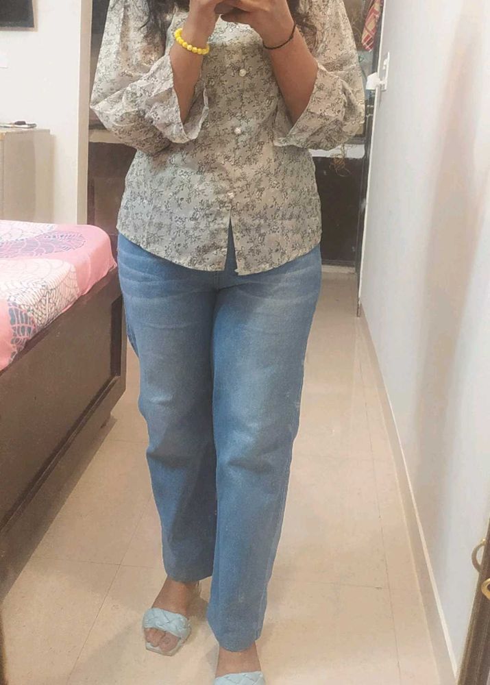 jeans and top