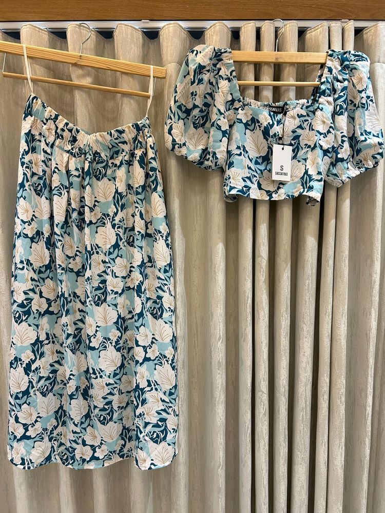 Floral Two-Piece Set