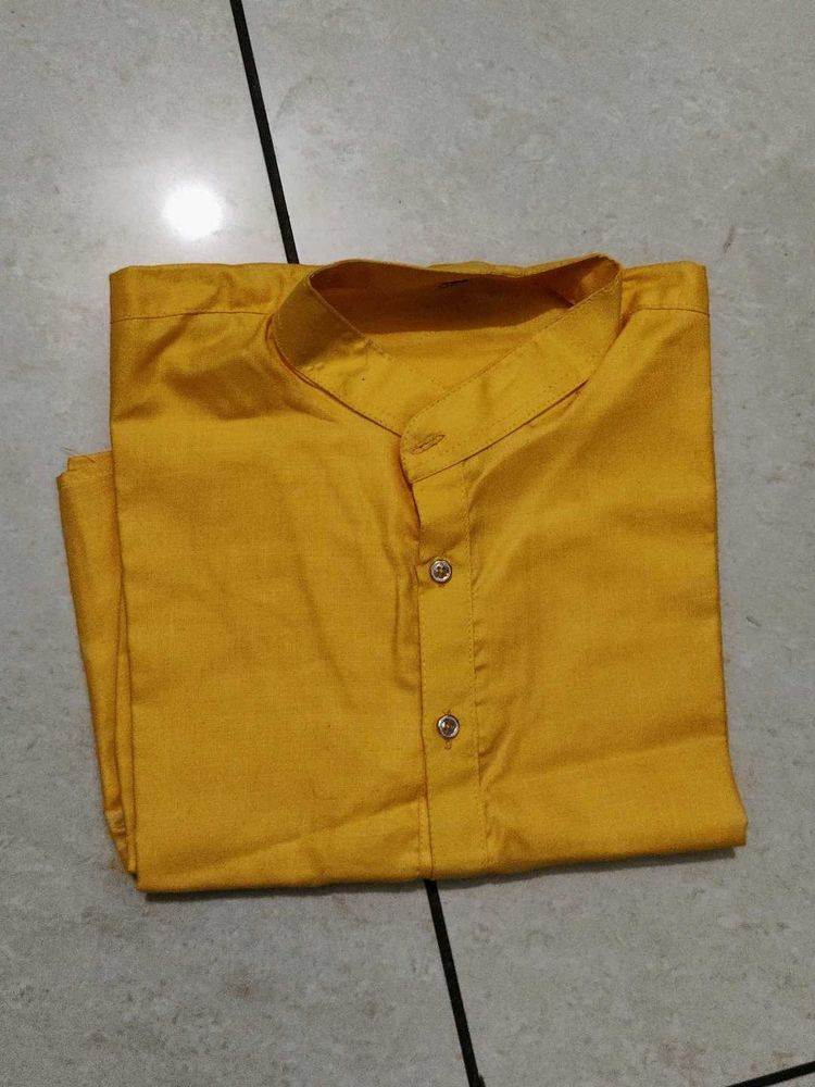 Elegant Yellow Kurta