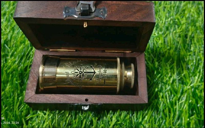 Brass Antique Telescope