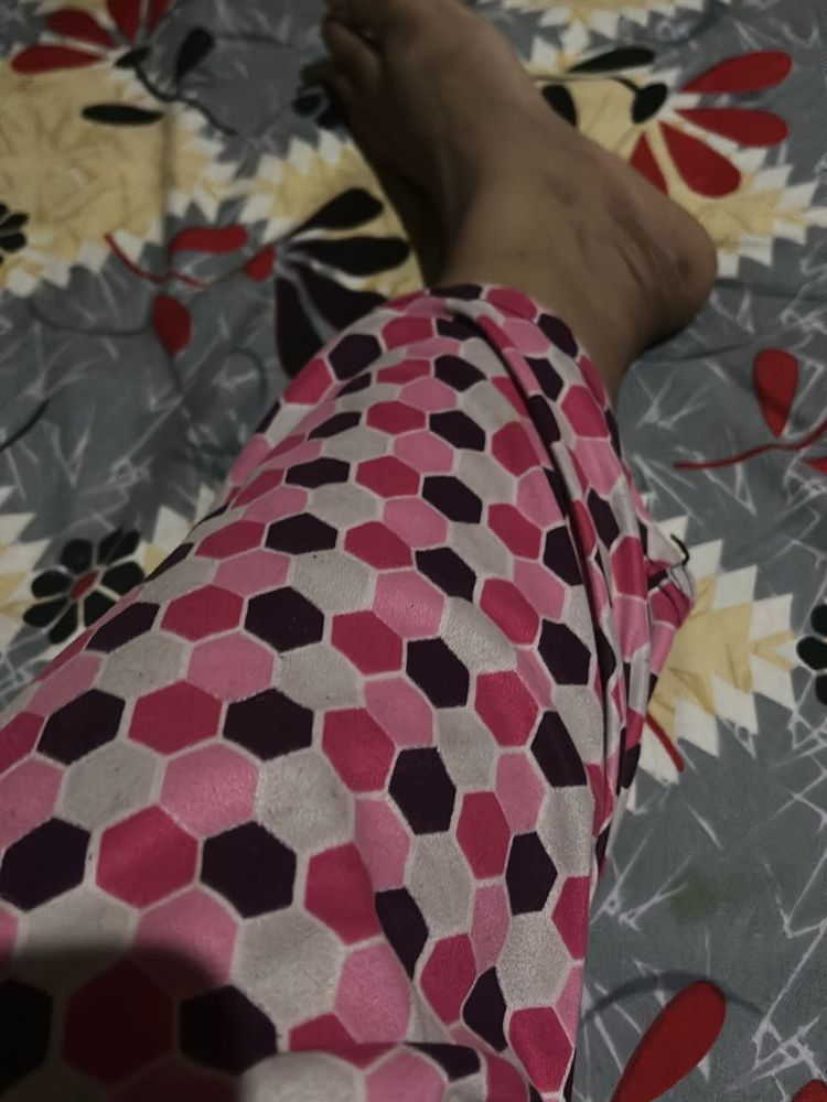 Patterned Pajama Pants