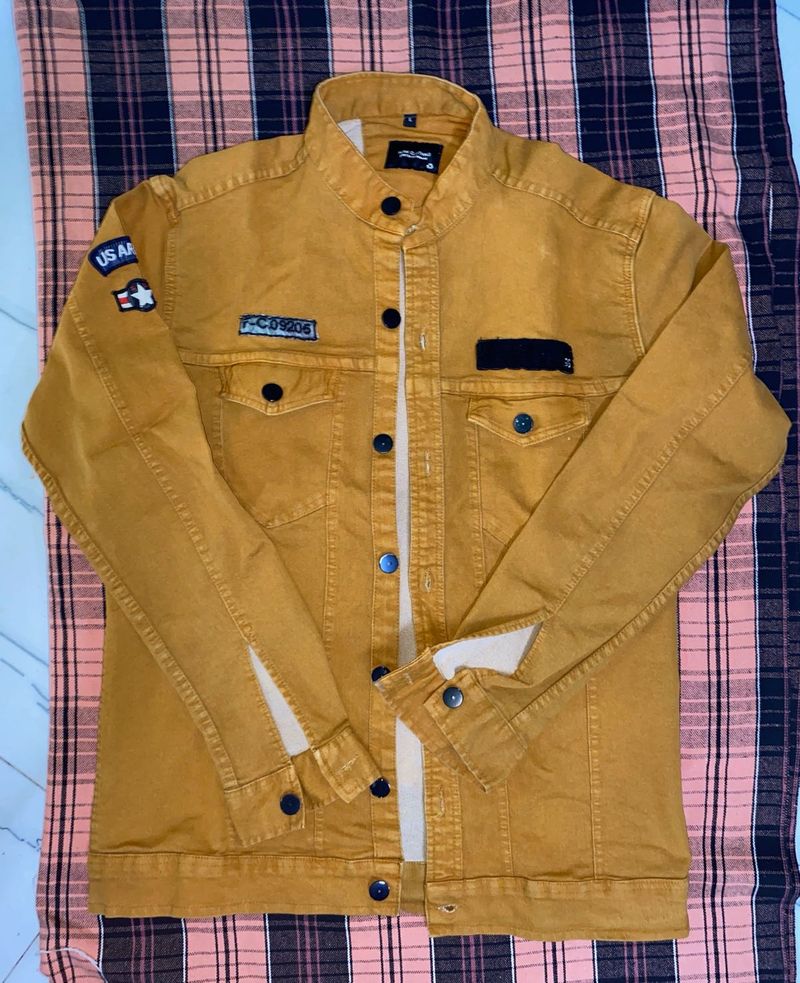 Mustard Street-Style Jacket – Perfect for Layering
