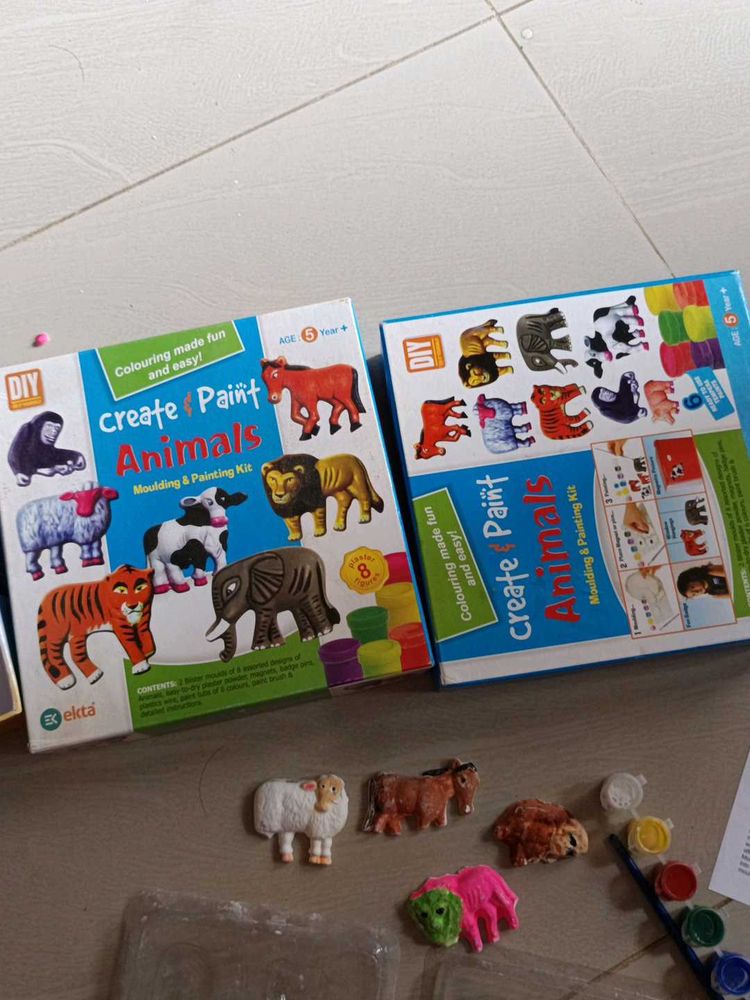 Create Paint Animals Moulding Kit(no mould materia