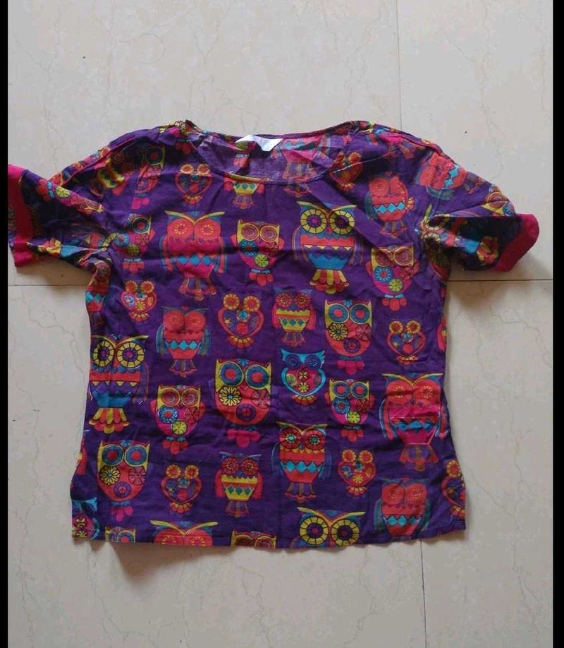 Pannkh Animal Print Top