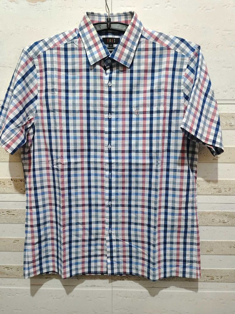 DAKS London Checkered Shirt Size XL 105