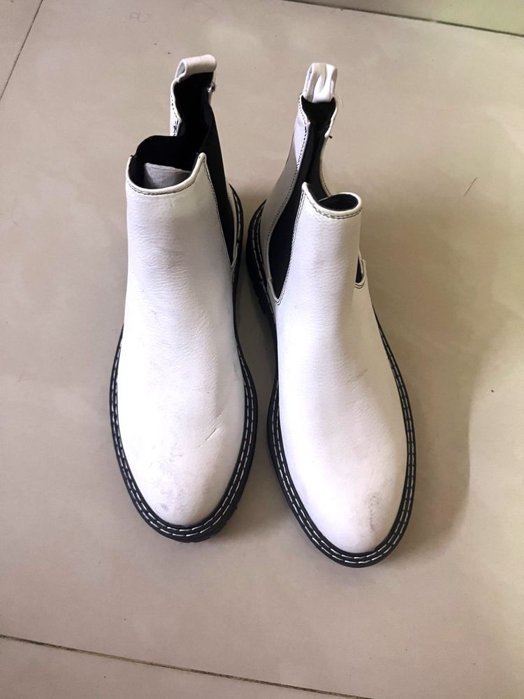 Primark New White Boots Never Worn