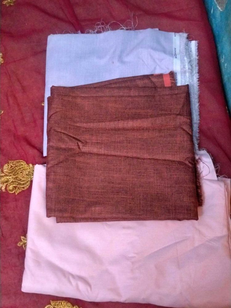 shirt fabric, pack of 3