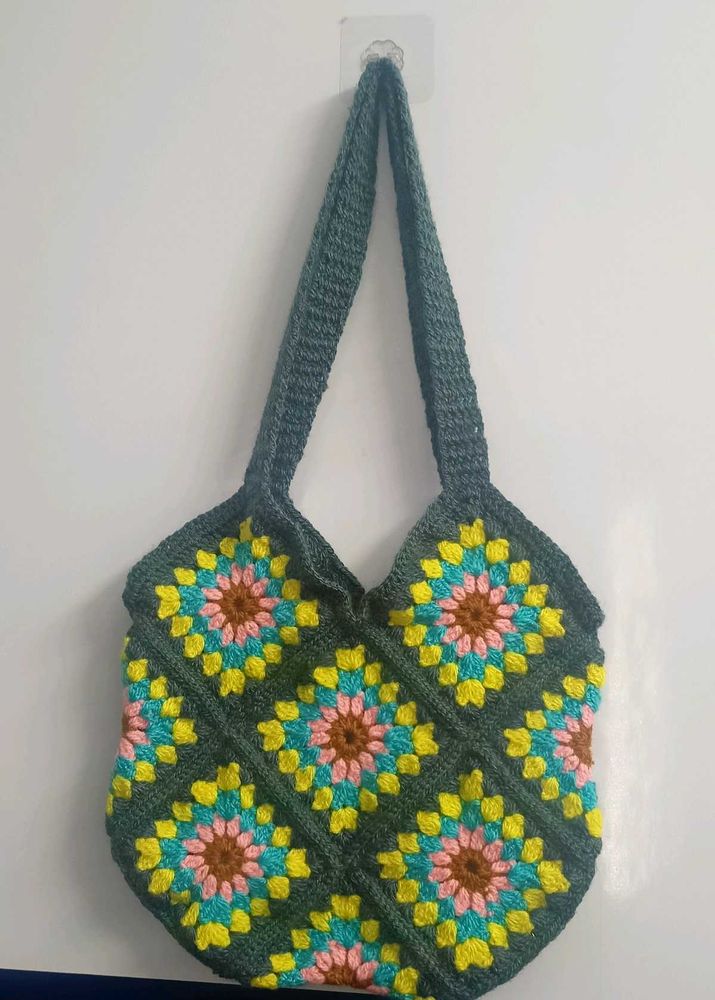 Crochet Granny Square Bag