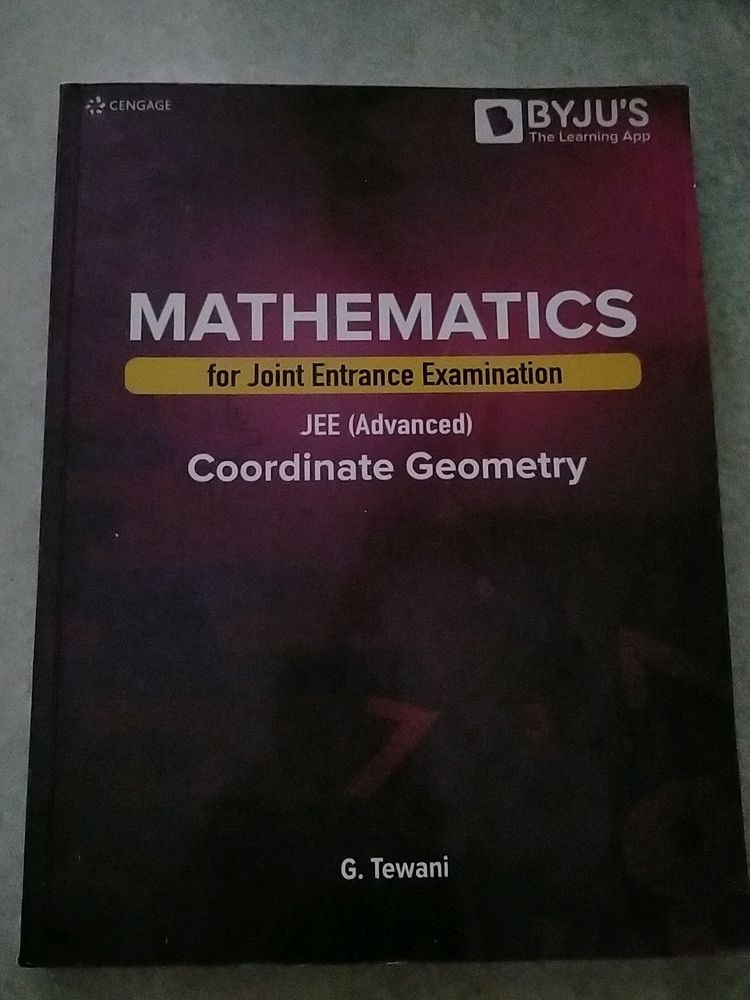 Cengage Books For Co-ordinate Geometry