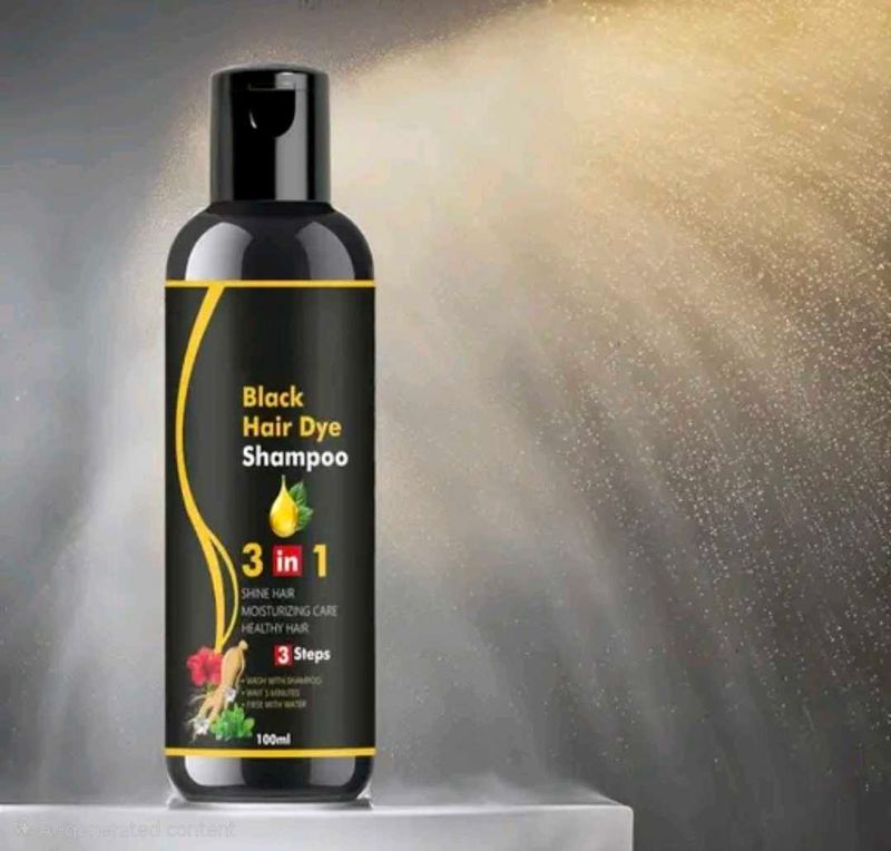 Black Hair Dye Shampoo