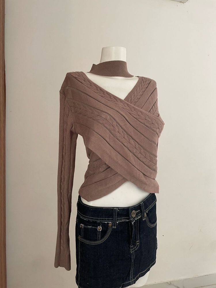 Trendy Criss Cross Top