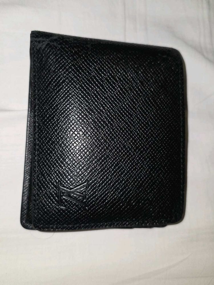 Black Leather Wallet Louis Vuitton