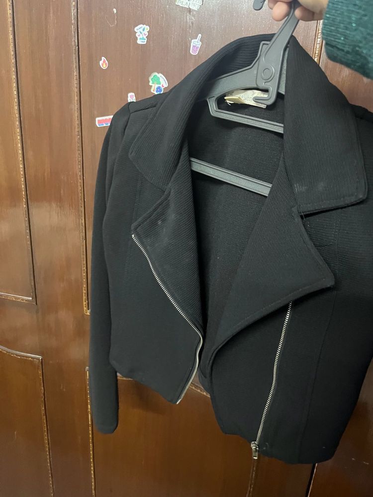 Black Collared Jacket