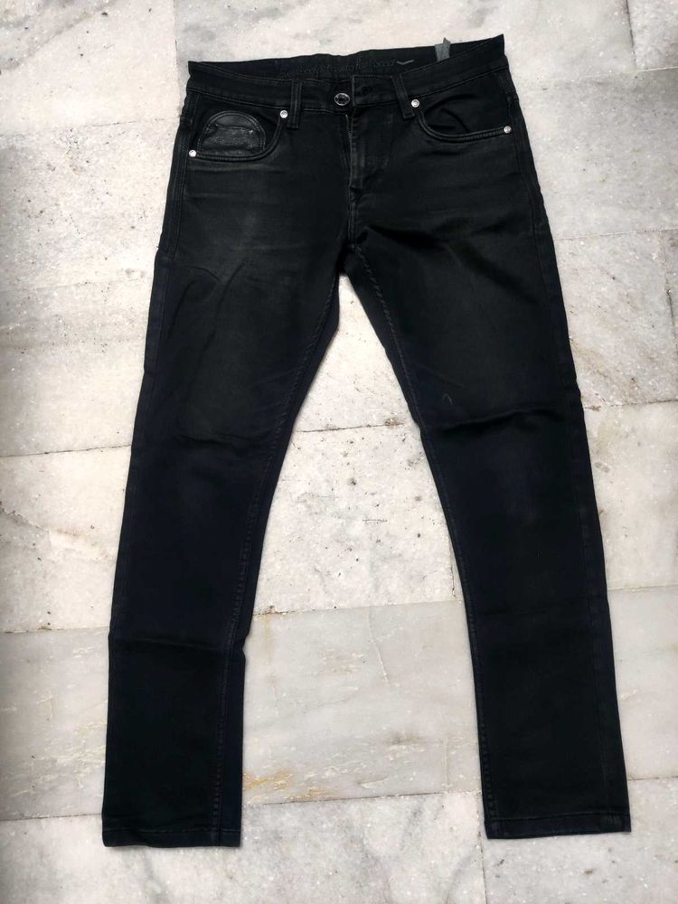 Black Denim Jeans