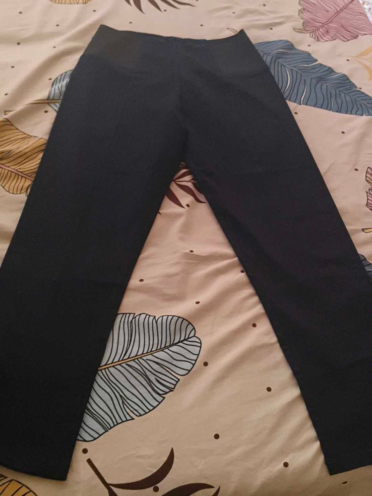 Black Straight Leg Pants