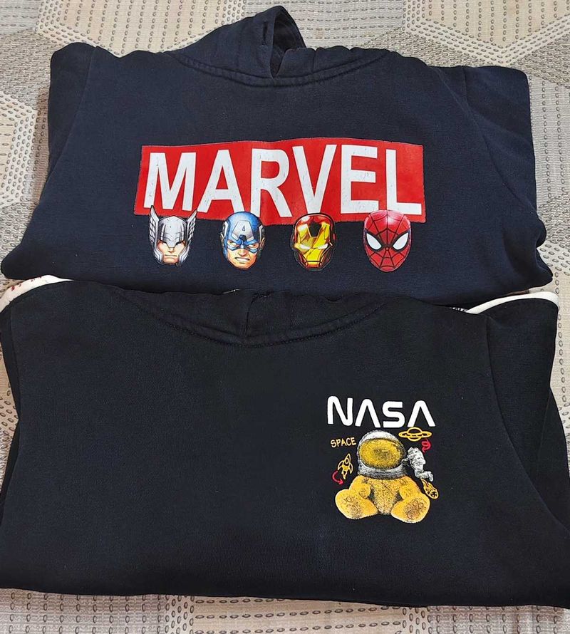 Marvel &amp; NASA Hoodies