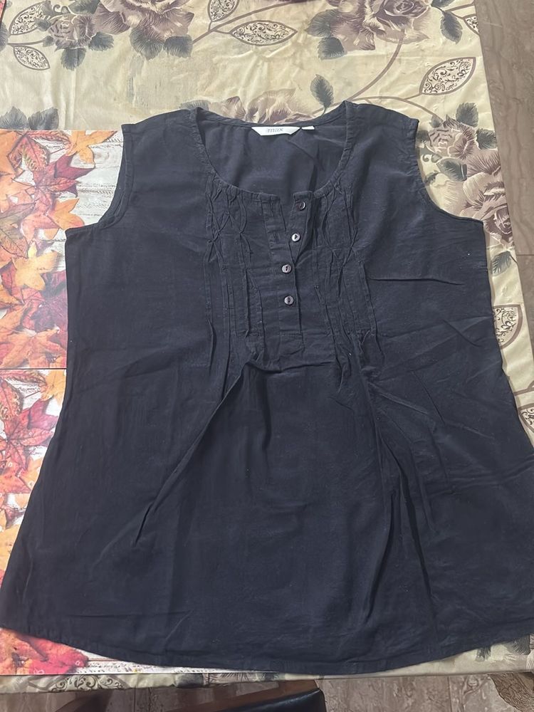 Black Short Kurti