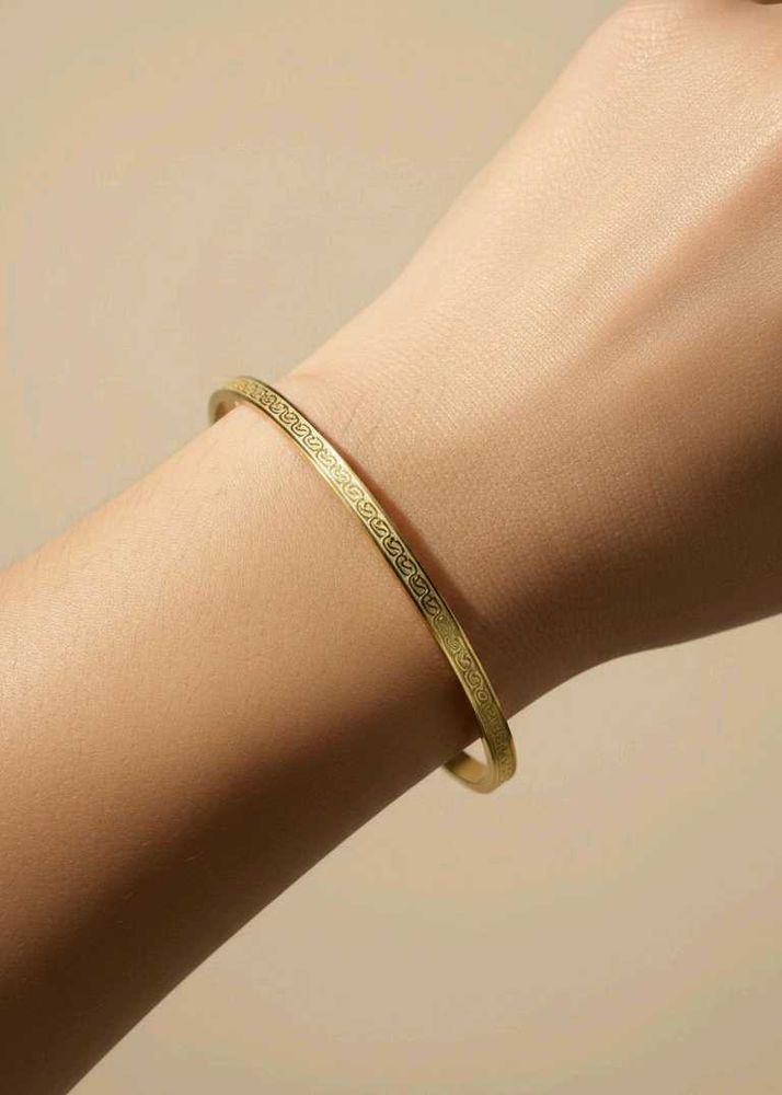 Gold Bangle Bracelet