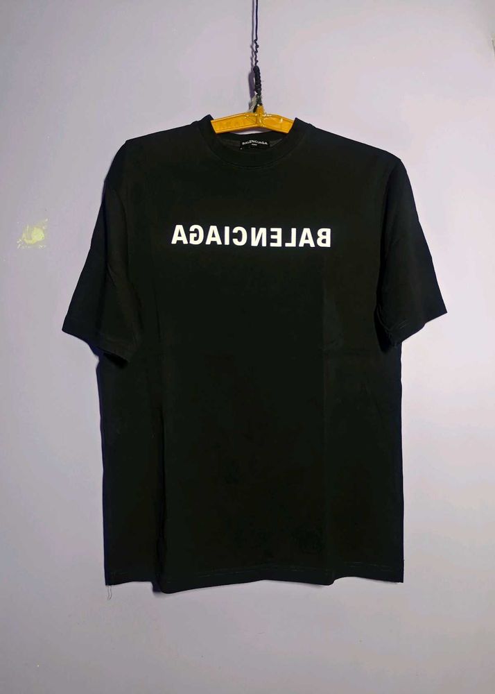 Balenciaga Mirror T-Shirt Black Men&#39;s