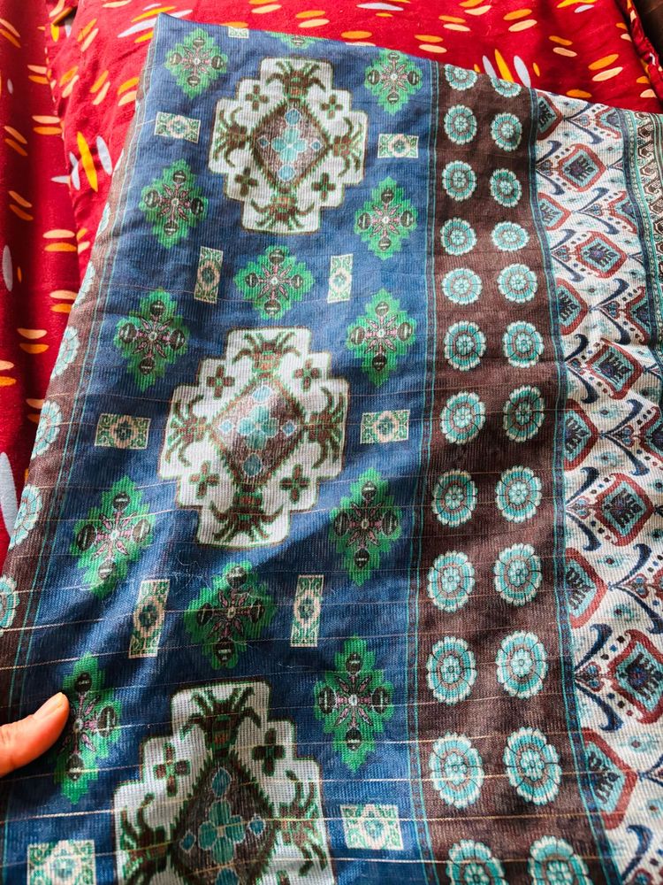 Patterned  Saree