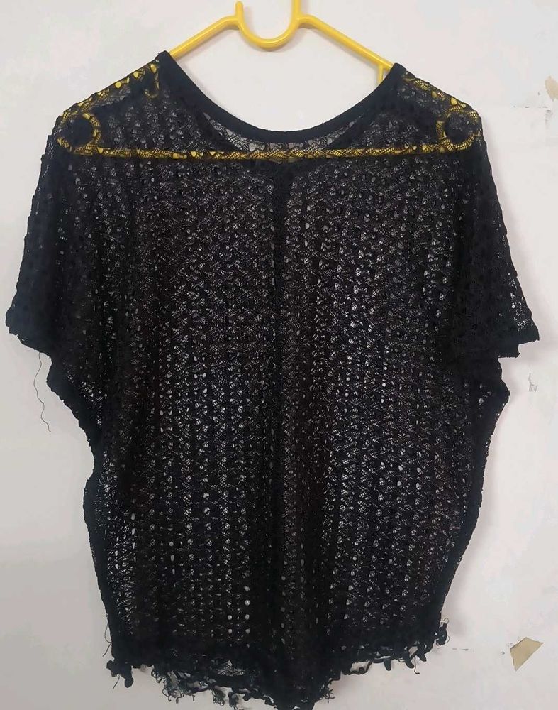 Black Lace Top