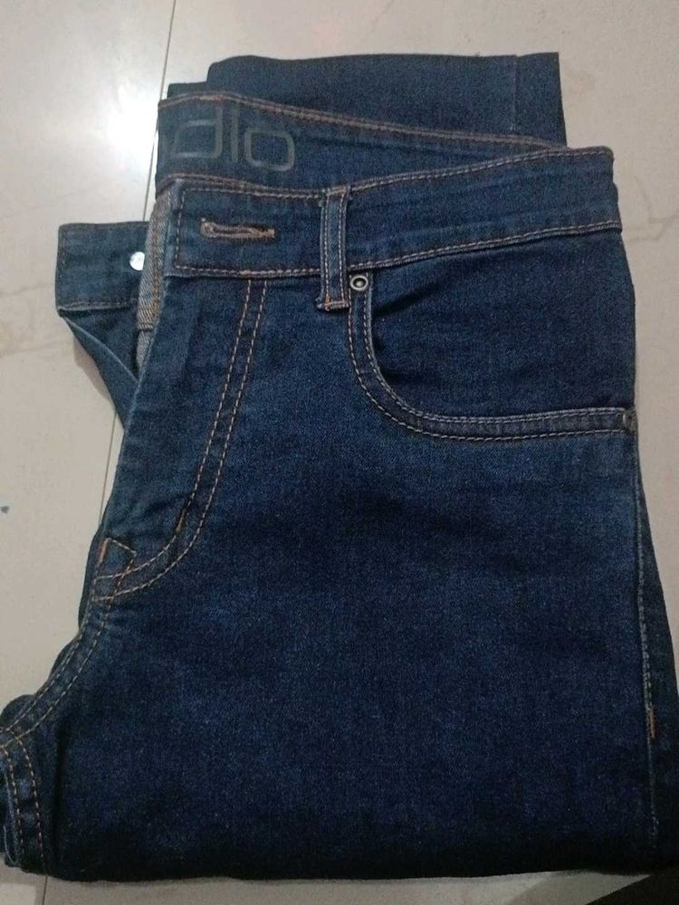 Dark Wash Denim Jeans