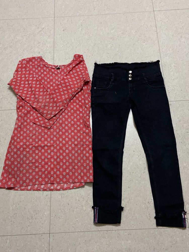 Kurta Set &amp; Jeans