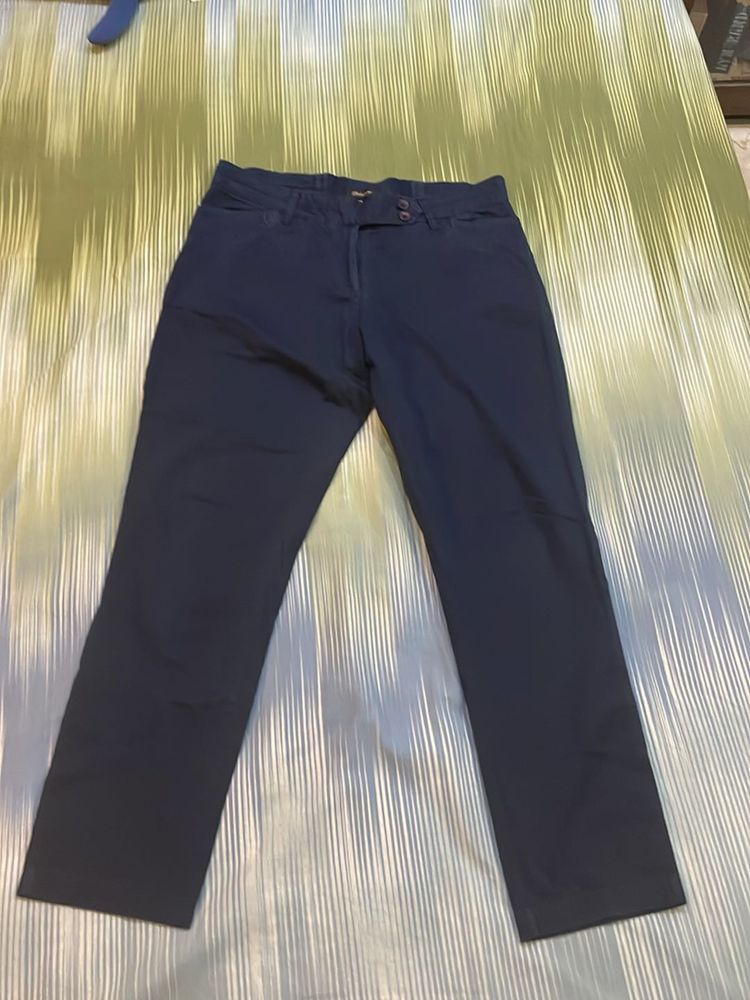 Dark Blue Formal Pants